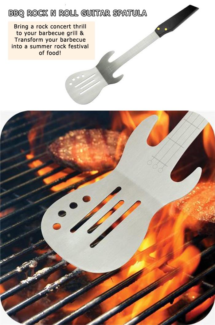 BBQ Rock n Roll Guitar Spatula