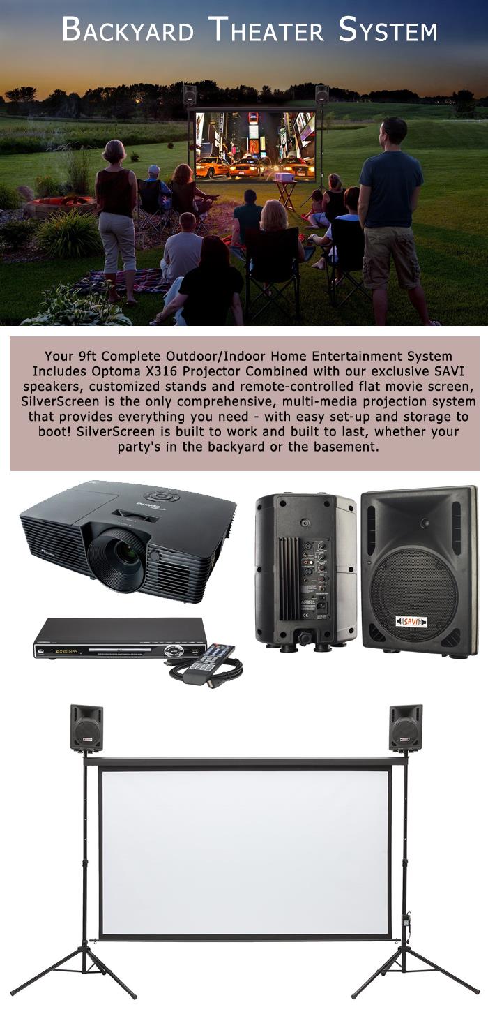 Backyard Theater System