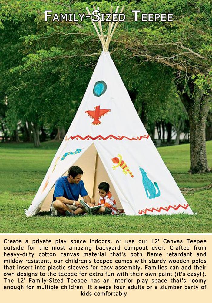 Family Sized Teepee