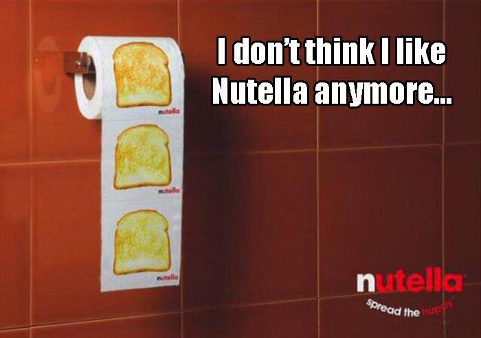 I don't think I like Nutella anymore