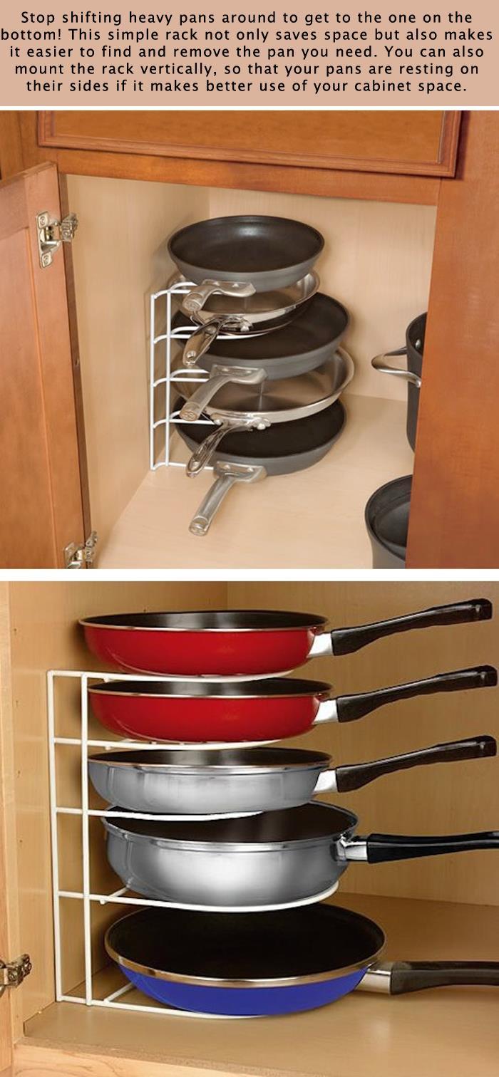 Pan Organizer Rack