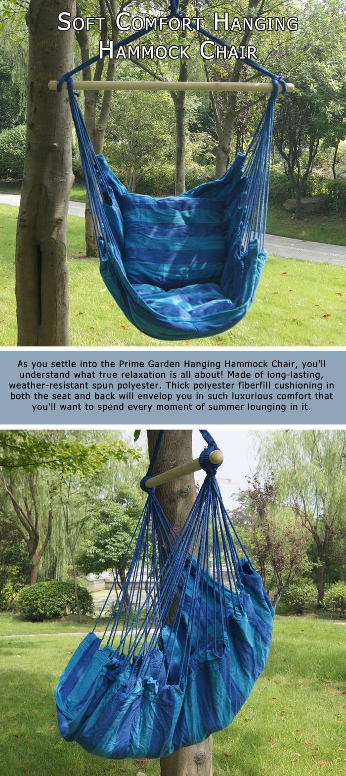 Soft Comfort Hanging Hammock Chair