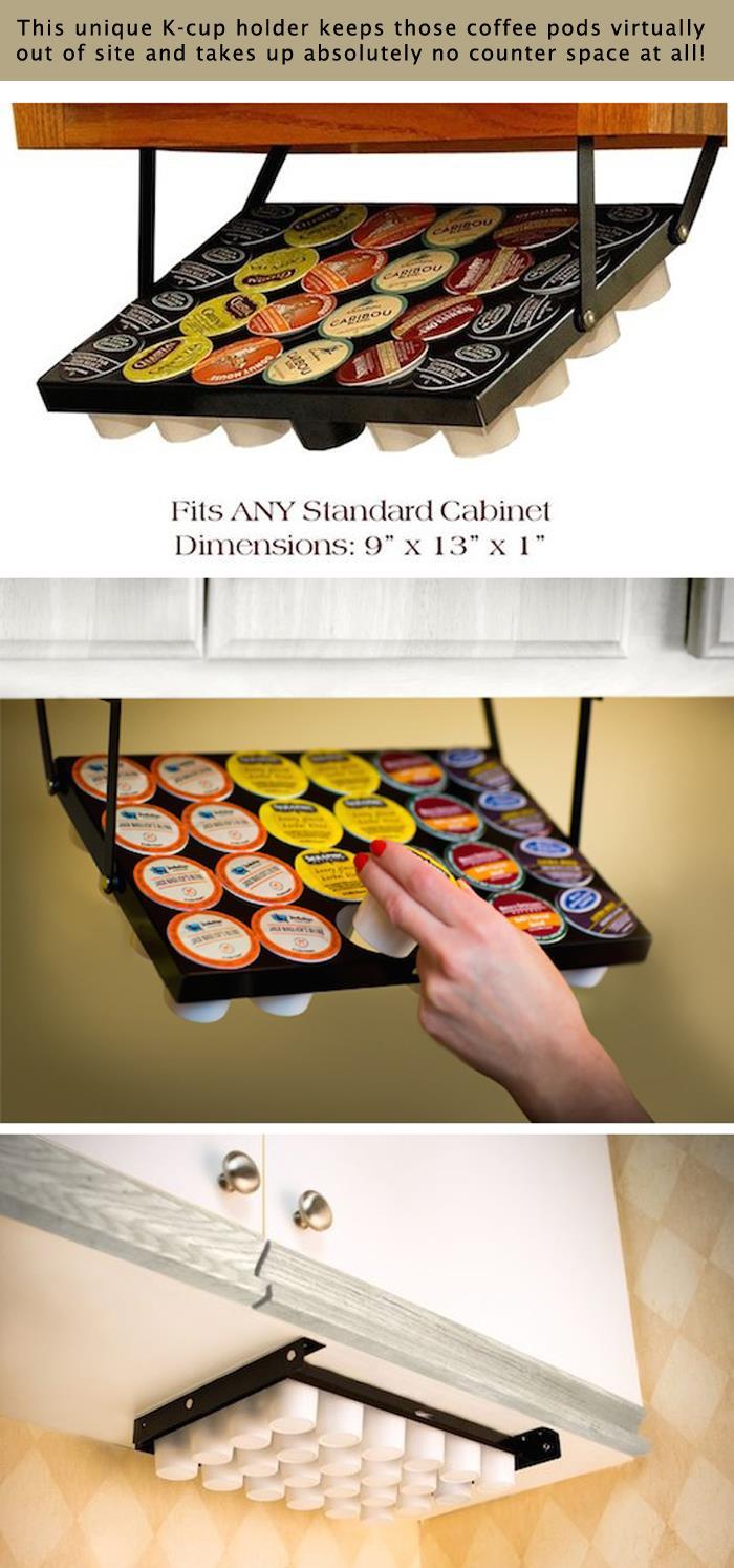 Under Cabinet K-Cup Holder