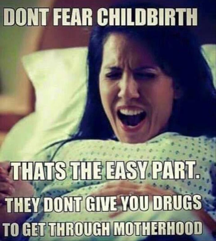 don't fear childbirth