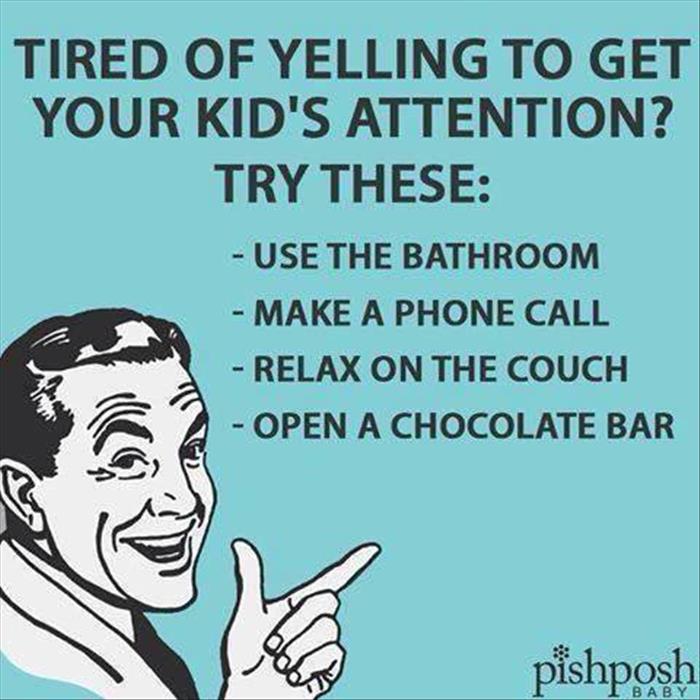 how to get your kids attention
