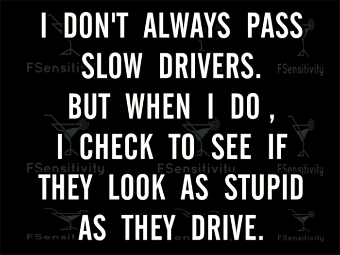 passing slow drivers