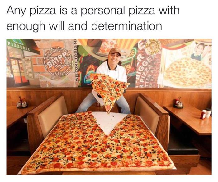 personal pizza