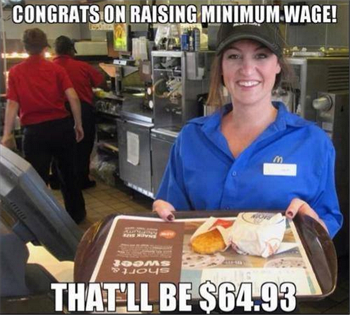 raising minimum wage