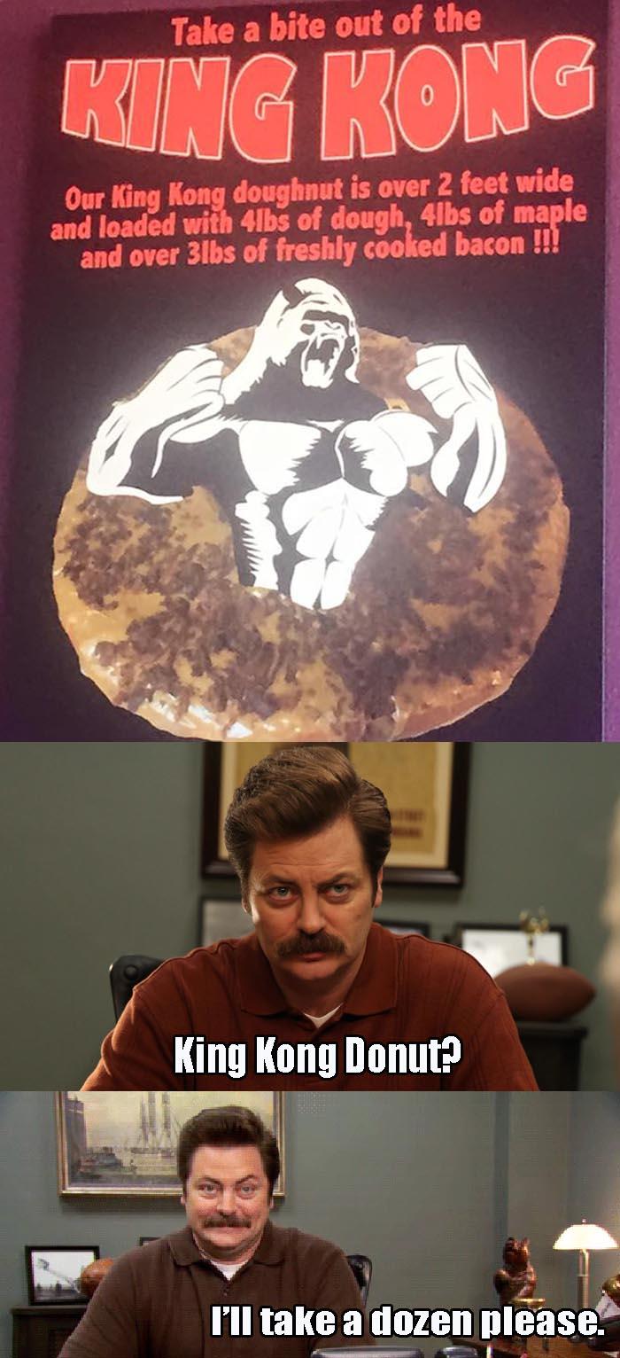 ron swanson will take two please