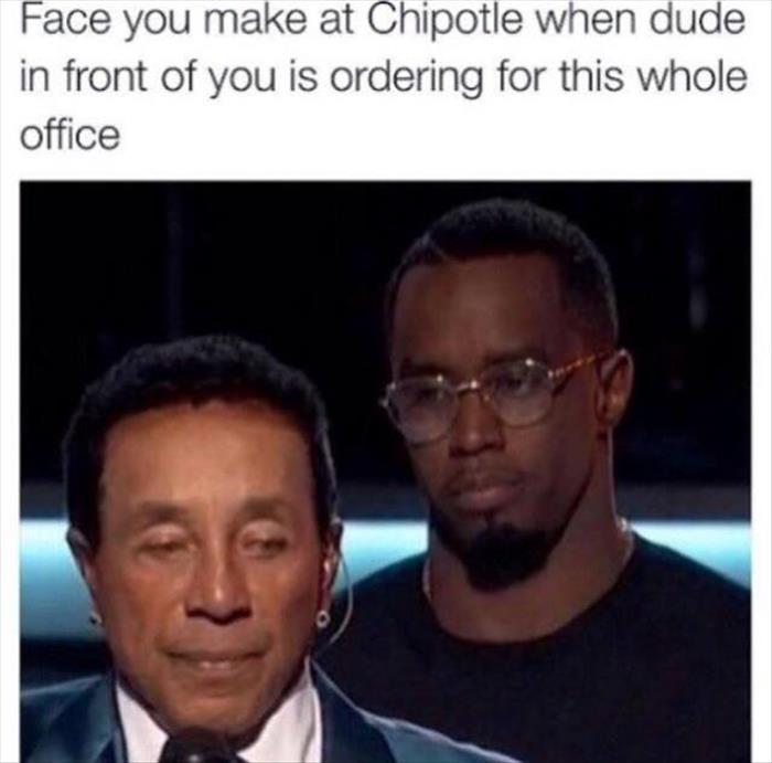 the face you make