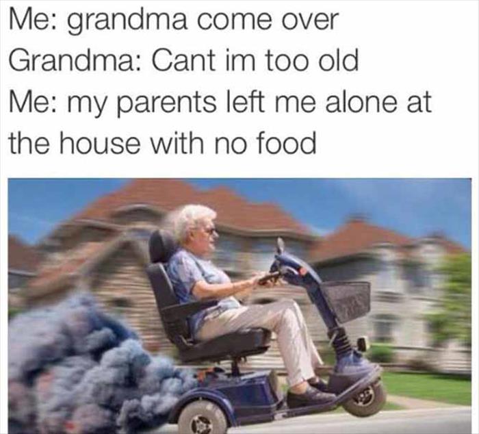 when grandma helps
