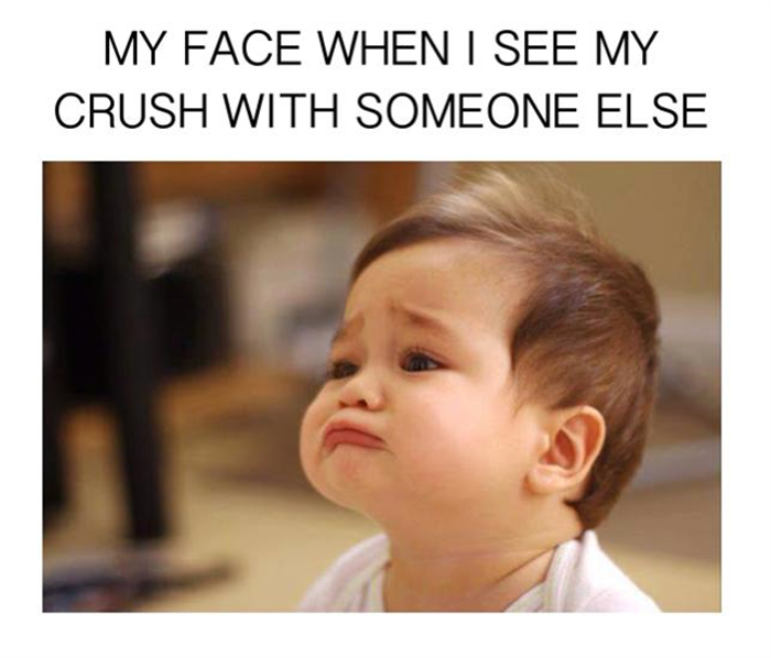 your crush with someone else