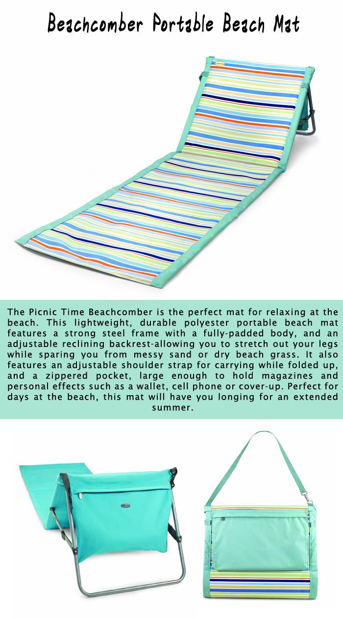 2 Beachcomber Portable Beach Mat