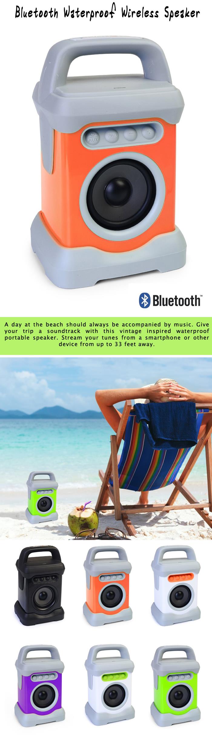 Bluetooth Waterproof Wireless Speaker