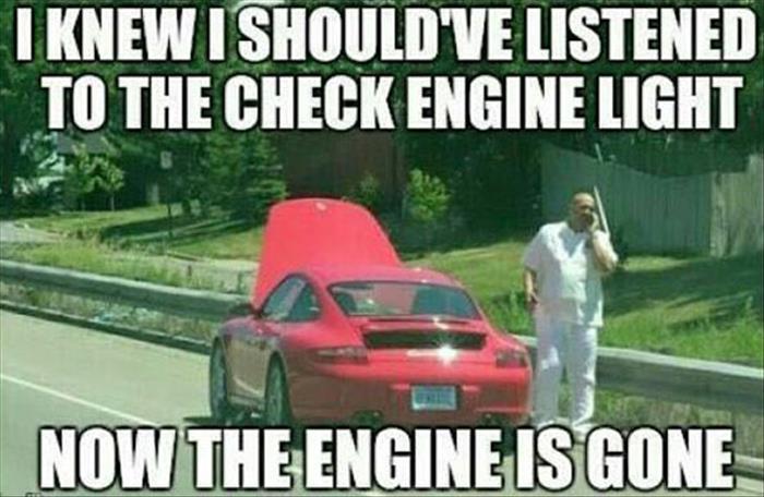 check engine light