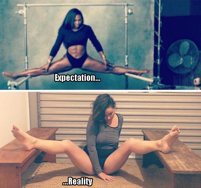 expectations vs reality