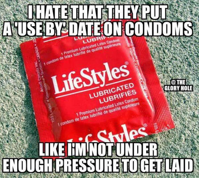 experation date on condoms