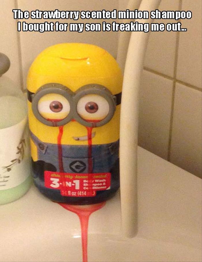 funny shampoo