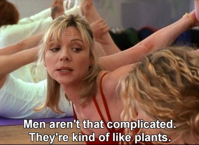 men are like plants