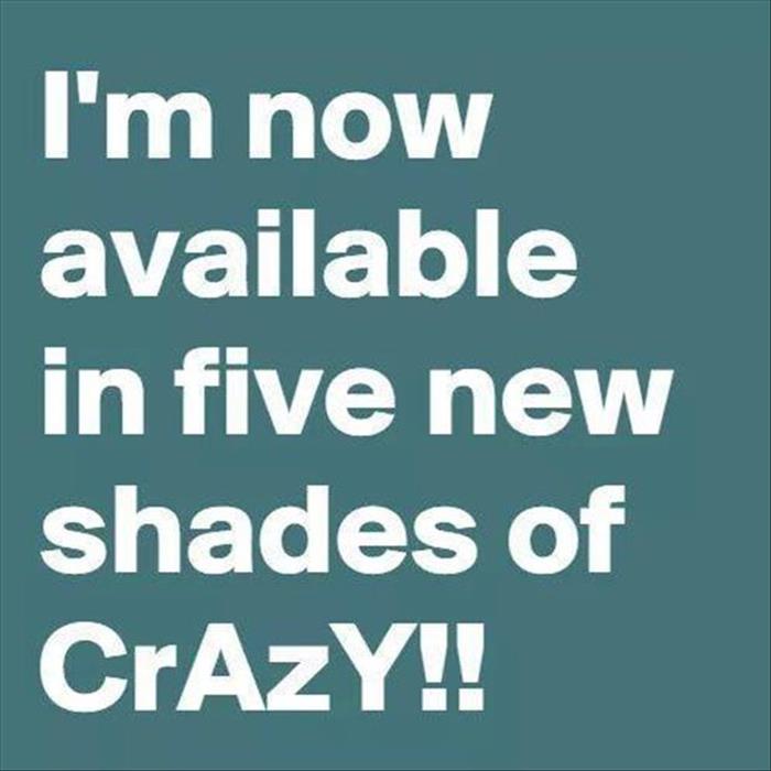 new shades of crazy