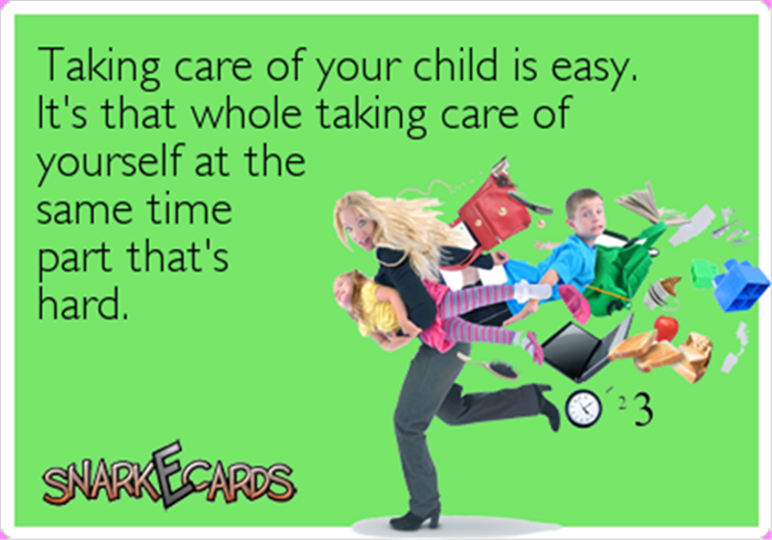 taking care of kids