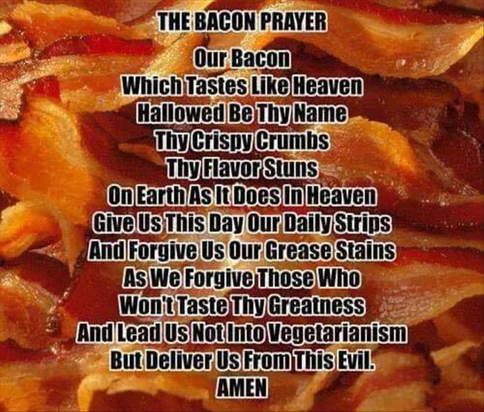 the bacon prayer