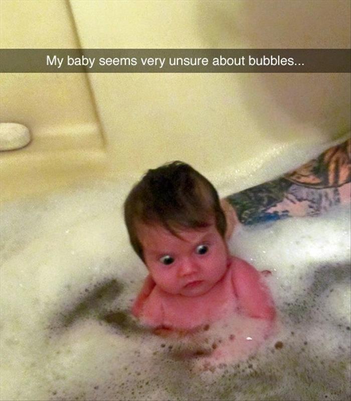 the bubbles