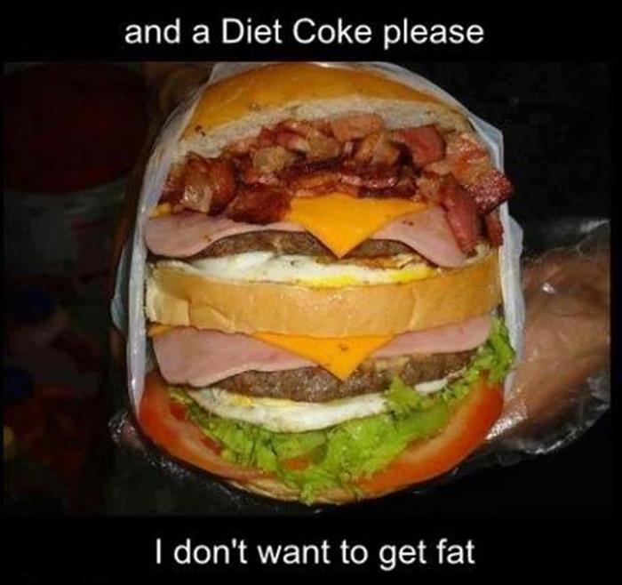 the diet coke