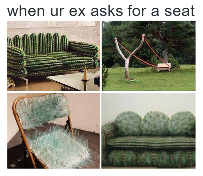 when your ex asks for a seat