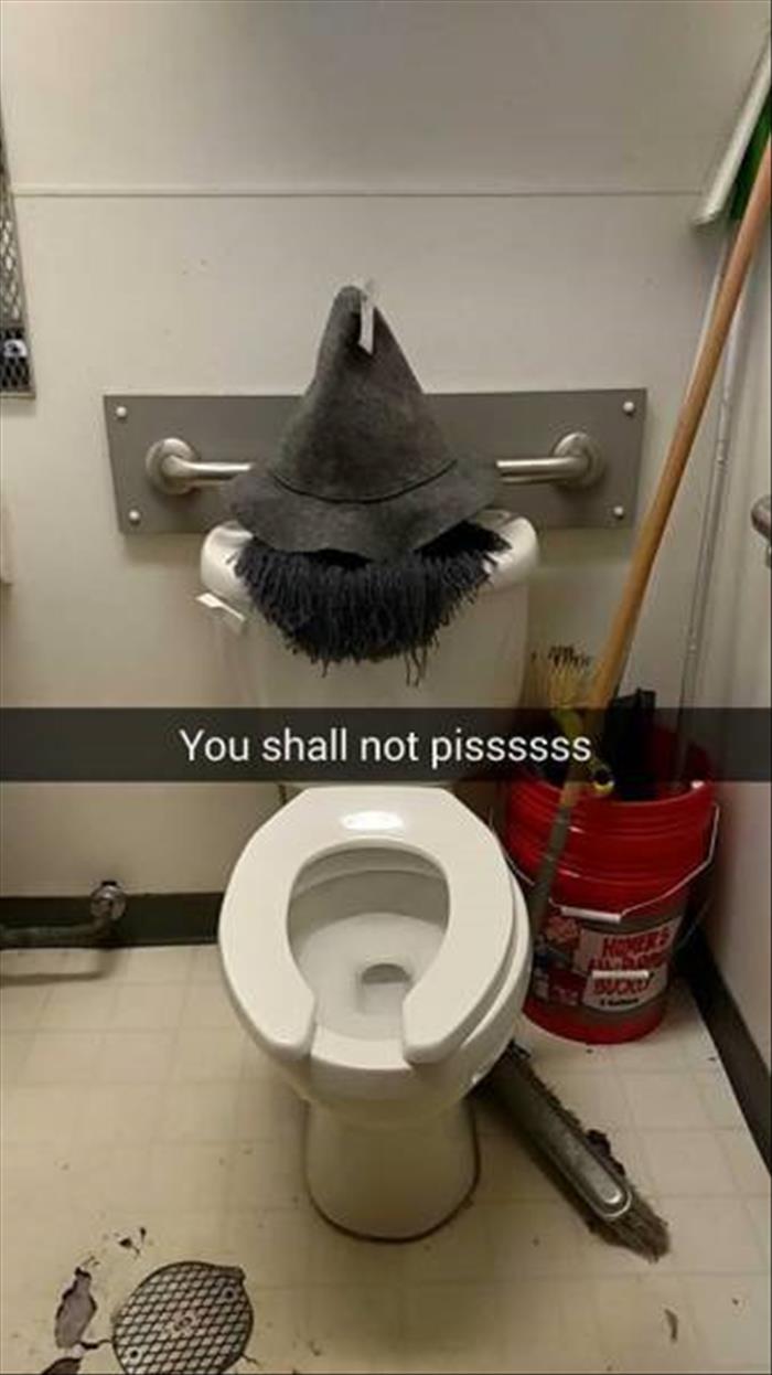 you shall not piss