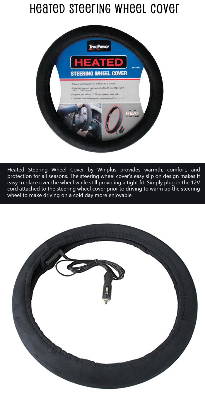 Heated Steering Wheel Cover