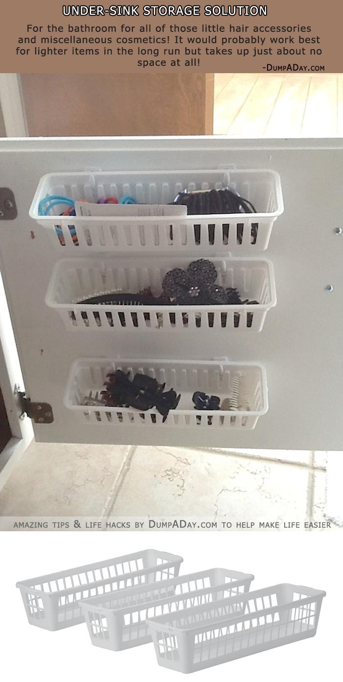 Under-Sink Storage Solution