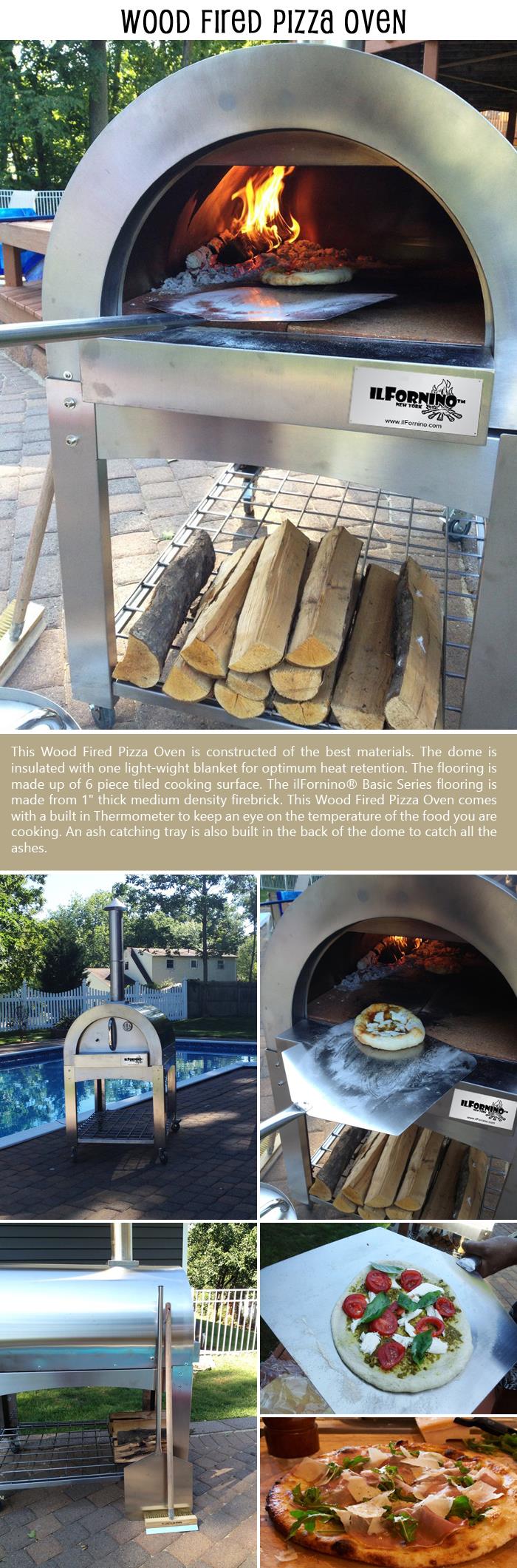 Wood Fired Pizza Oven