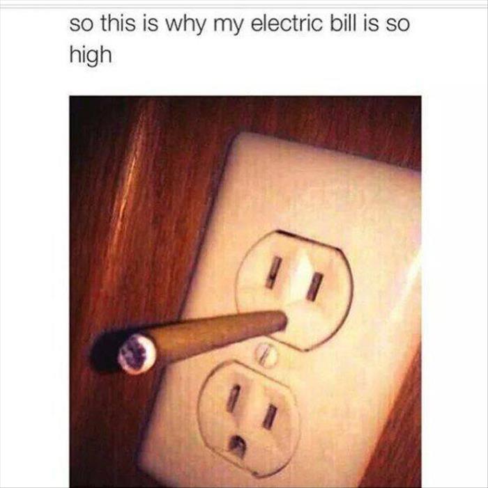 high electric bill