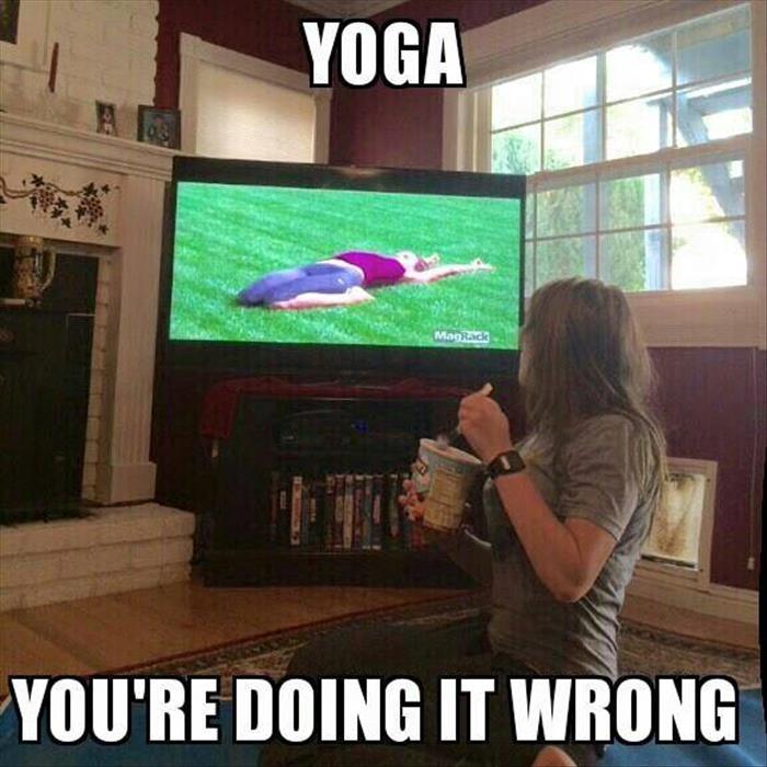 how I do yoga