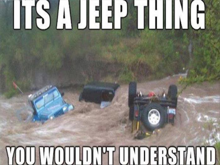 its a jeep thing