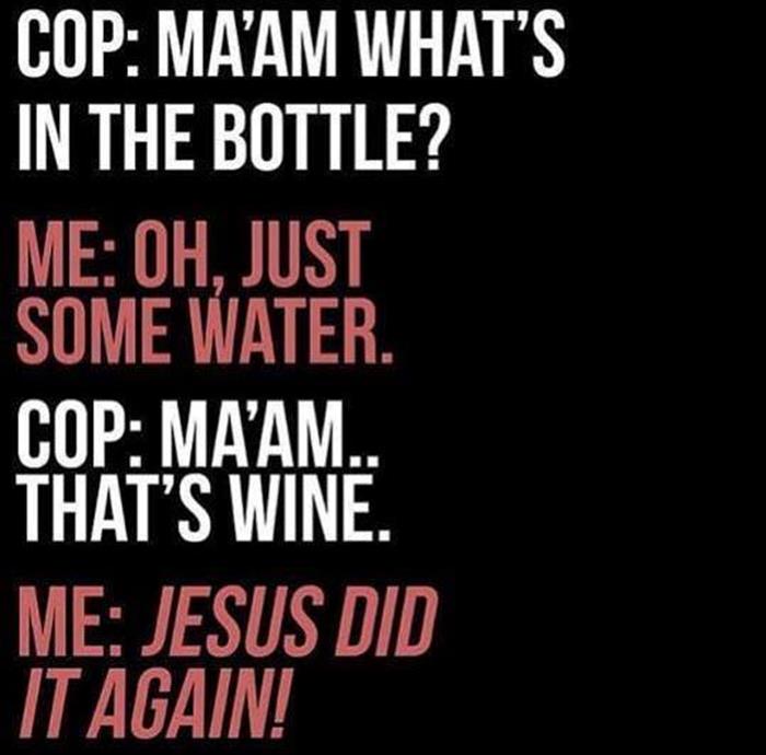 jesus turns water into wine