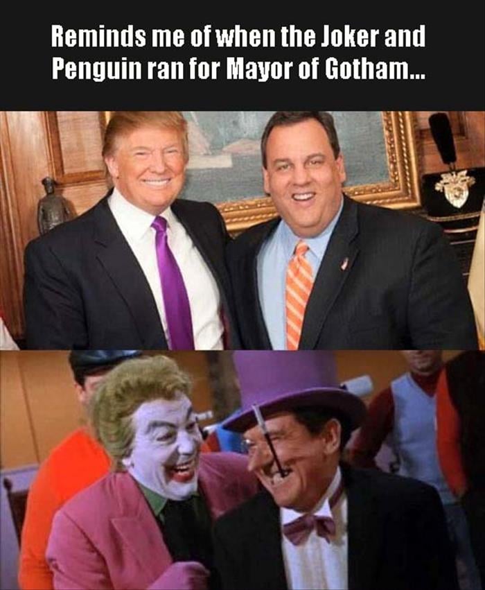 joker and penguin