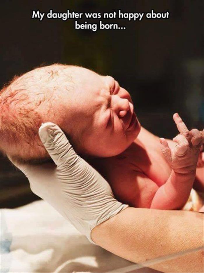 kid being born