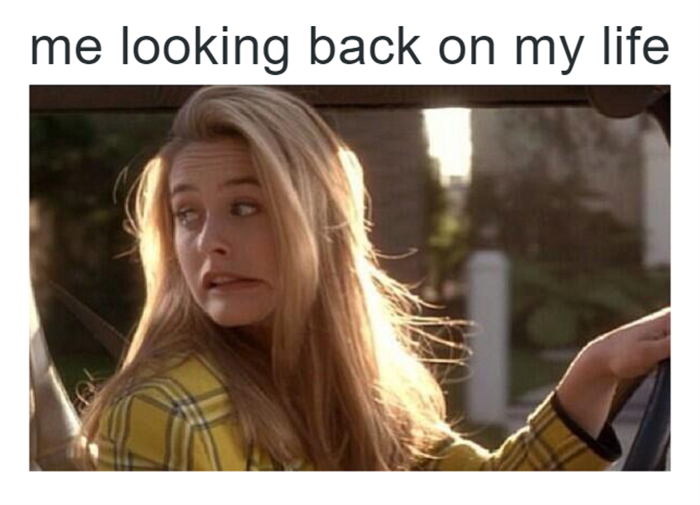 looking back on my life