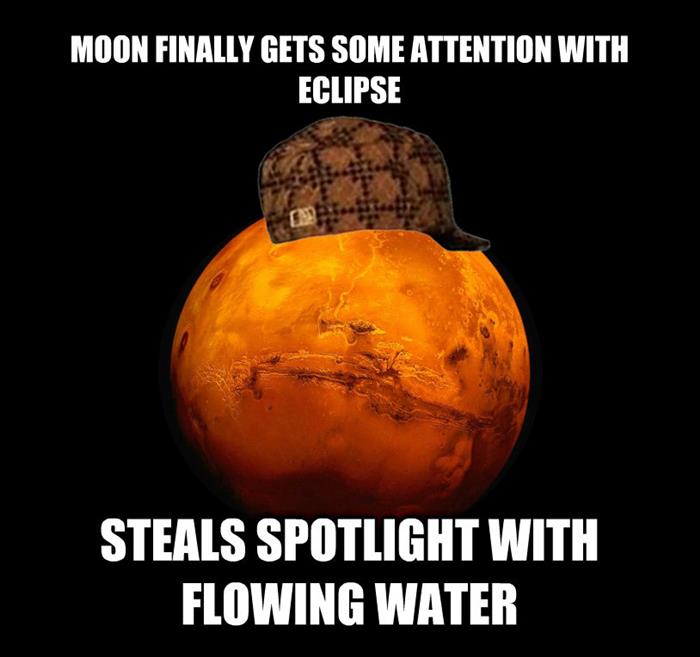 mars has water