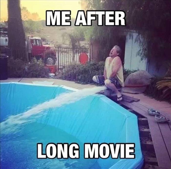 me after a long movie