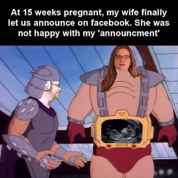 my wife is pregnant