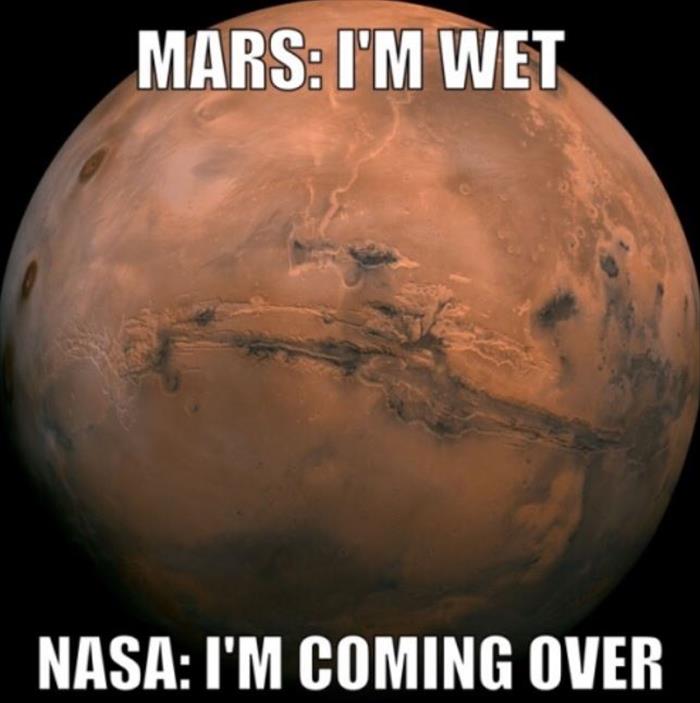 nasa finds water on mars