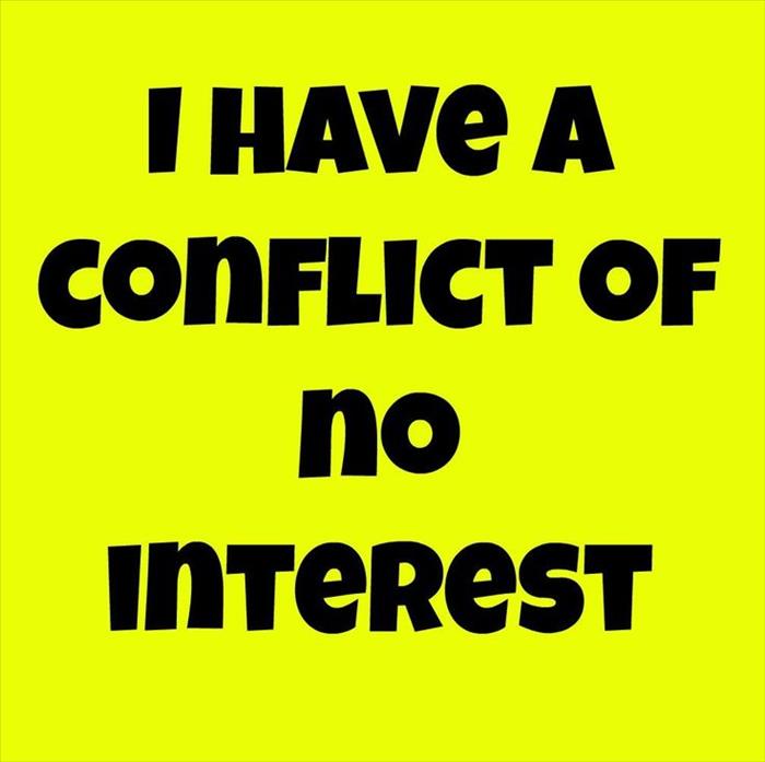 no interest