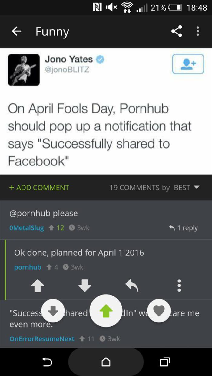 the funny april fools joke