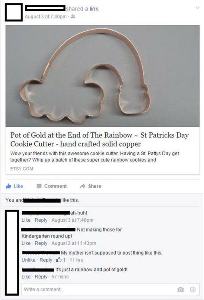 the funny cookie cutter