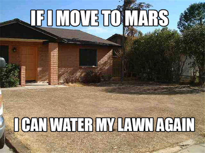 water on Mars