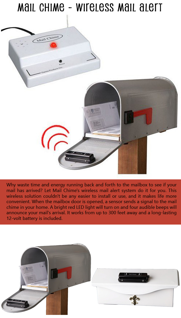 Mail Chime - Wireless Mail Alert System