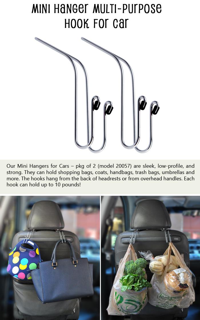Mini Hanger Multi-Purpose Hook for Car